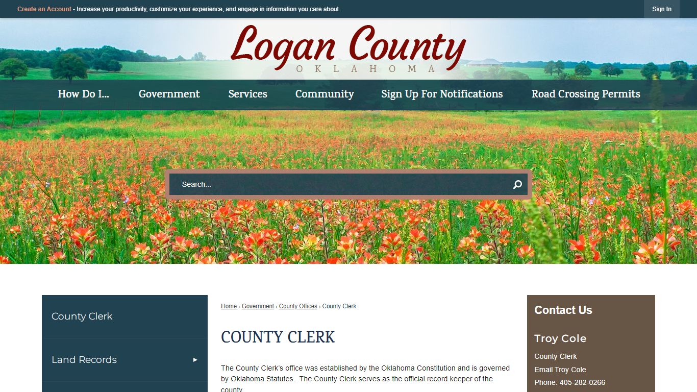 County Clerk | Logan County, OK