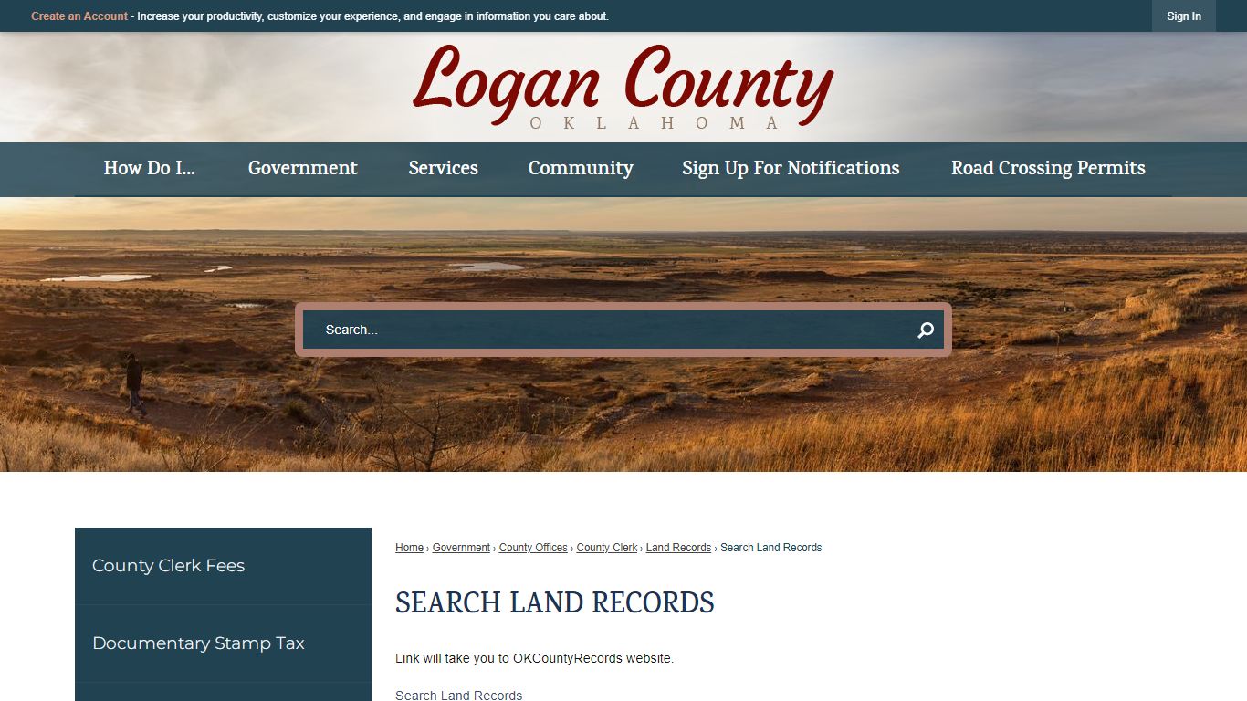 Search Land Records | Logan County, OK